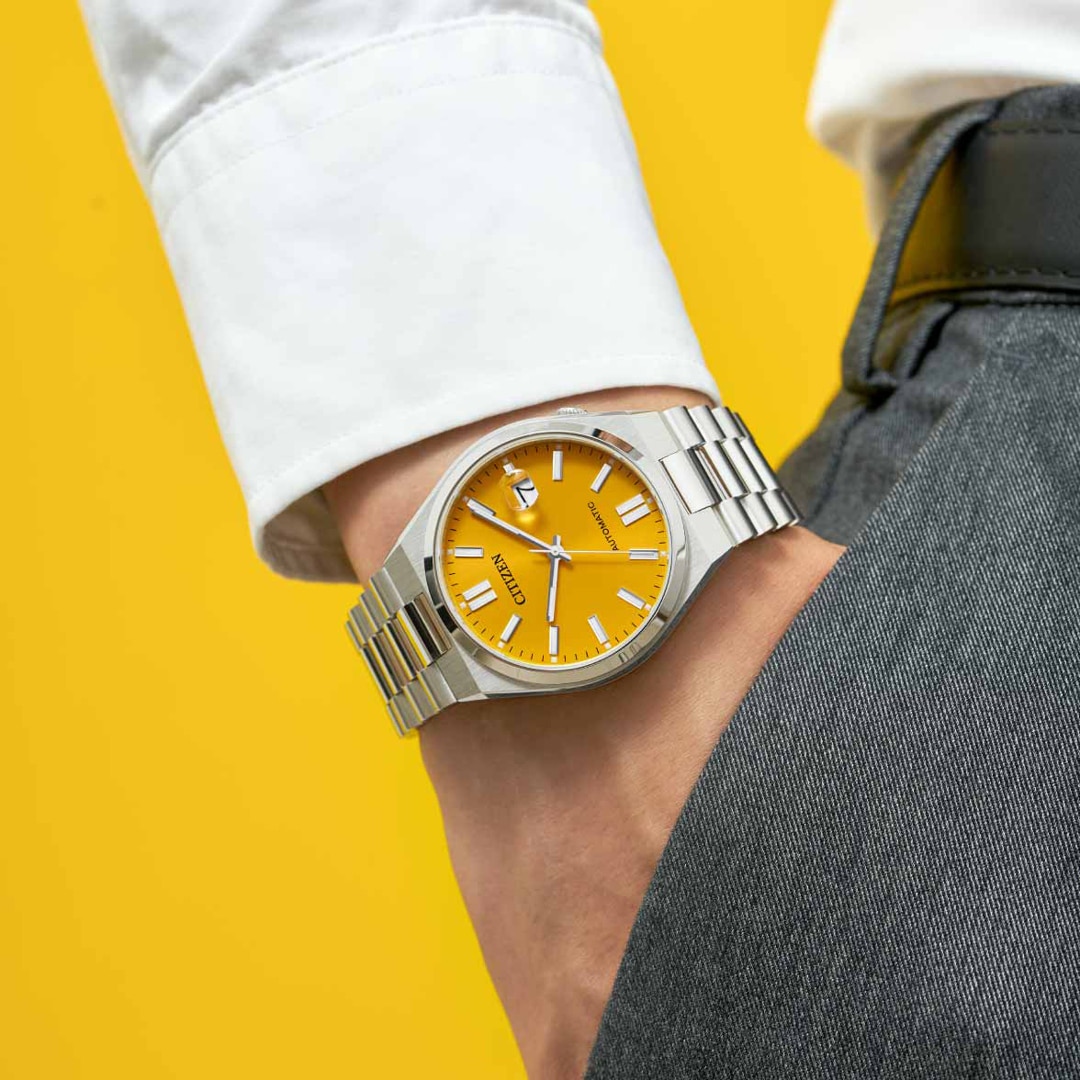 Citizen Tsuyosa Automatik Gelb