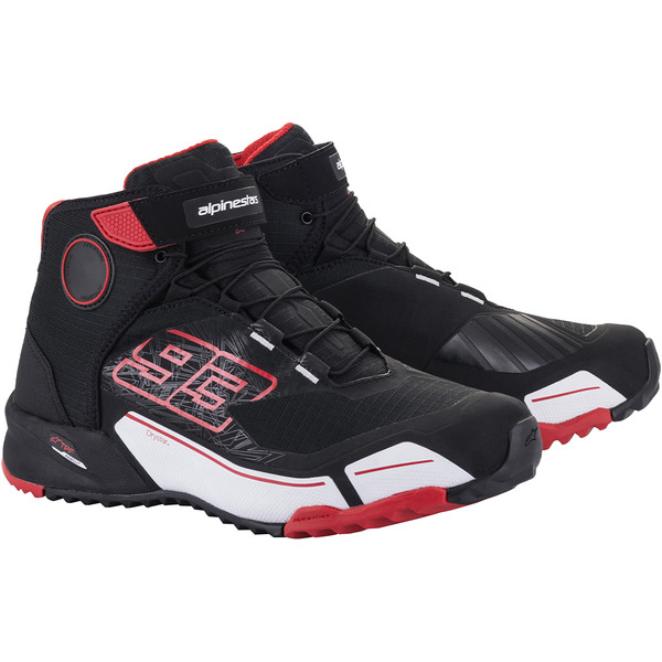 Alpinestars - Baskets CR-X Drystar® MM93 Noir / Rouge / Blanc
