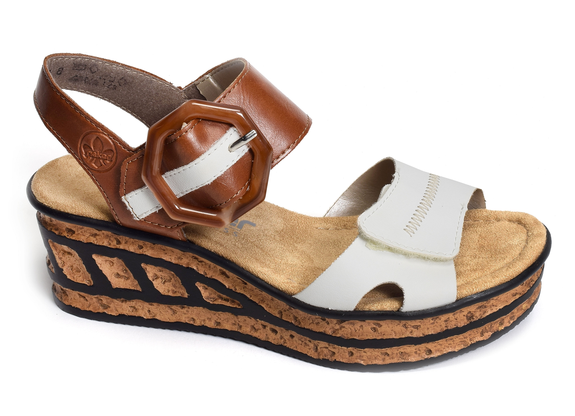 68176 marron blanc