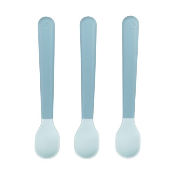 Done By Deer Easy Grip Lepels - 3 Stuks - Blue