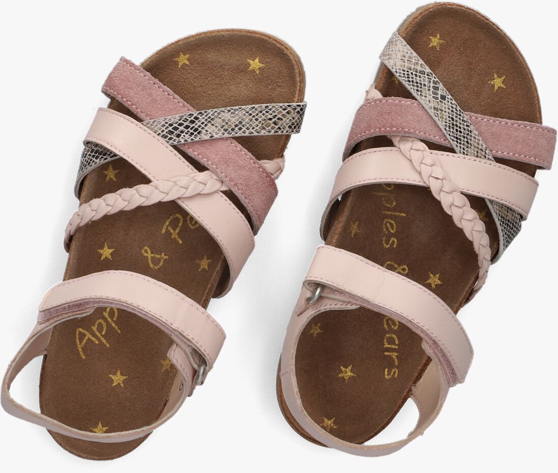 APPLES & PEARS roze apples & pears sandalen b0010948