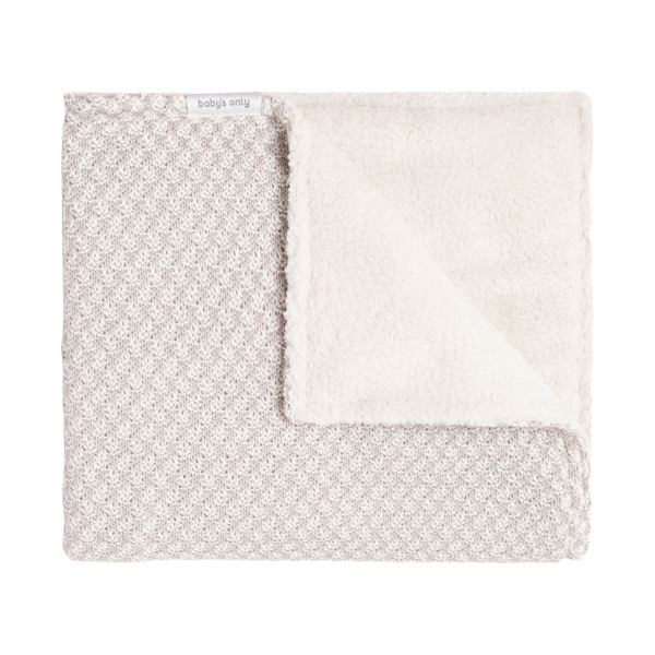 Baby's Only Ledikantdeken - Happiness - Oud Roze / Ecru - 100x135 cm