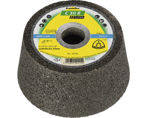 Komwiel Klingspor C 30 R Supra Ø 110x22,23 mm