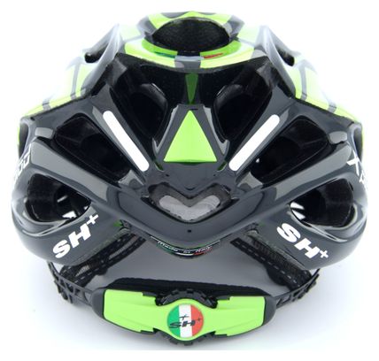 Shabli X-Plod casque de vélo noir/vert taille unique S/L