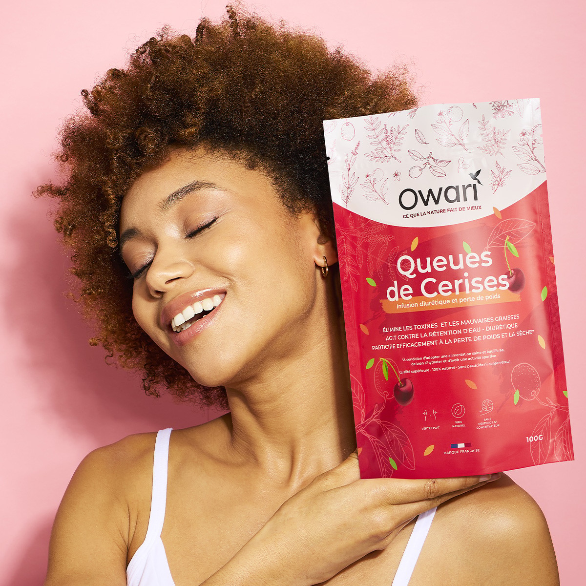 Tisane diurétique naturelle - Queues de cerises - 15 jours