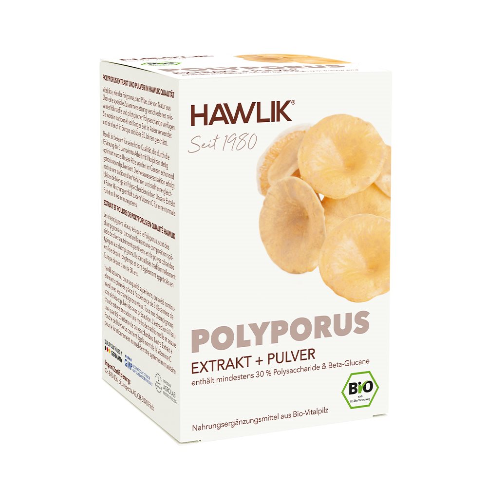 HAWLIK Polyporus Extrakt   Pulver Kaps 120 Stk