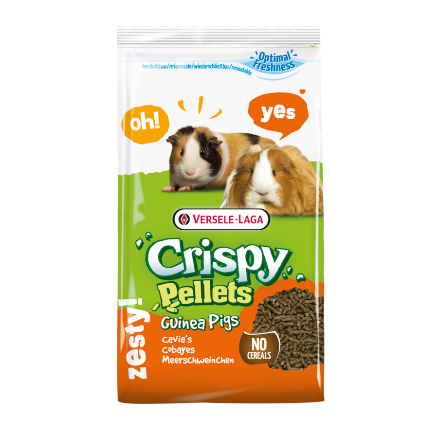 Ração Versele-Laga Crispy Pellets para porquinhos-da-índia