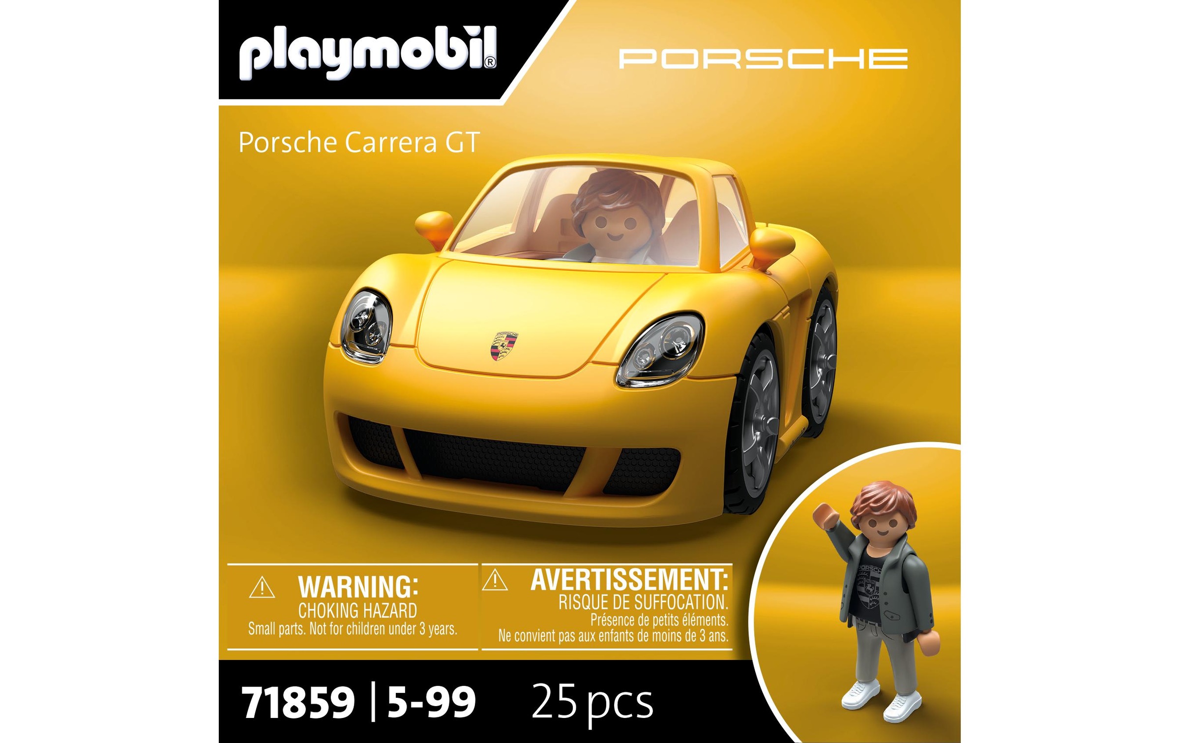 Playmobil® Konstruktions-Spielset »Famous Cars: Porsche Carrera GT 71859«