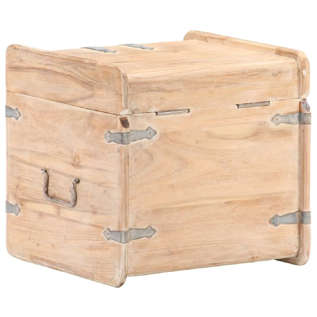VidaXL Coffre de rangement - Acacia