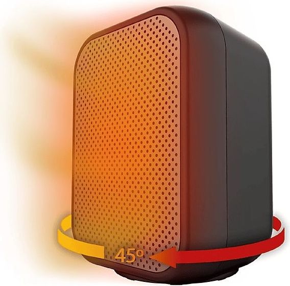 Keramische kachel ReadyWarm 1500 Max Ceramic Rotate Black Cecotec