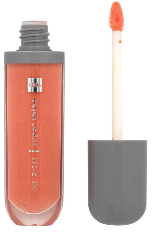 gloss à lèvres super brillant peach