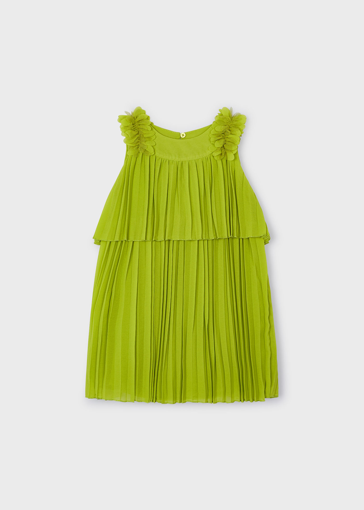 Vestido plissado Jade para meninas