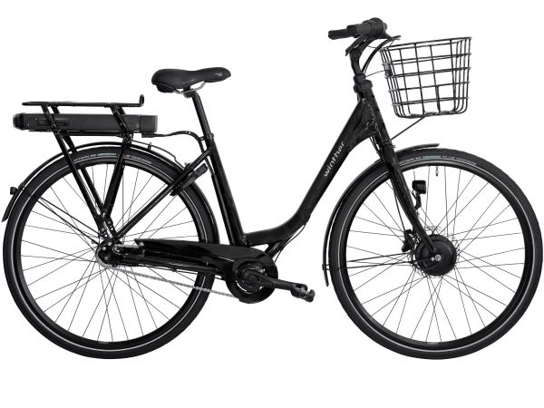 Winther Superbe 1 Shiny Black - Elcykel - 2024