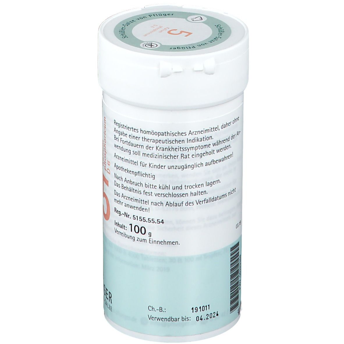 Biochemie Pflüger® Nr. 5 Kalium phosphoricum D6 Pulver