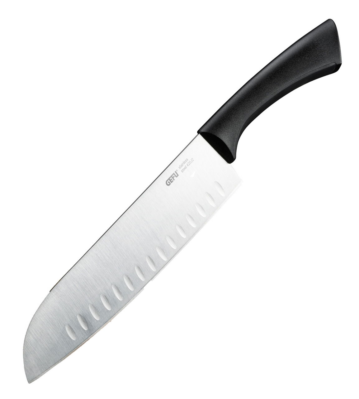 GEFU Santokumesser mit Kullenschlif