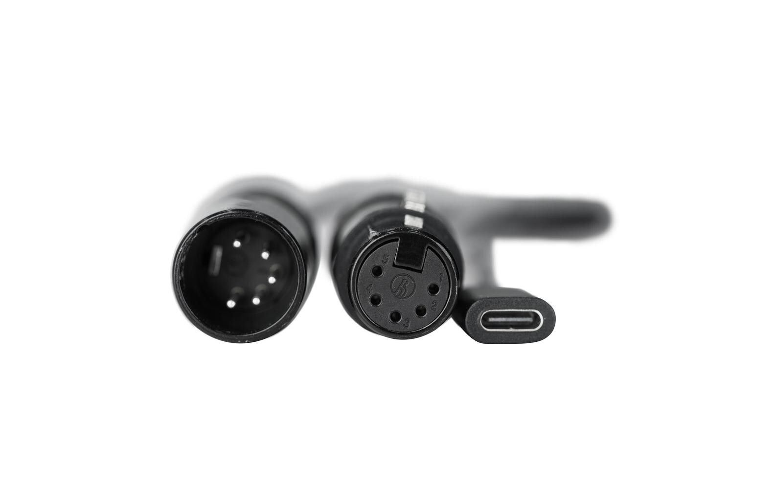 Kabel CB-DMX-USBC-1/3DMX-Adapterkabel mit USB-C