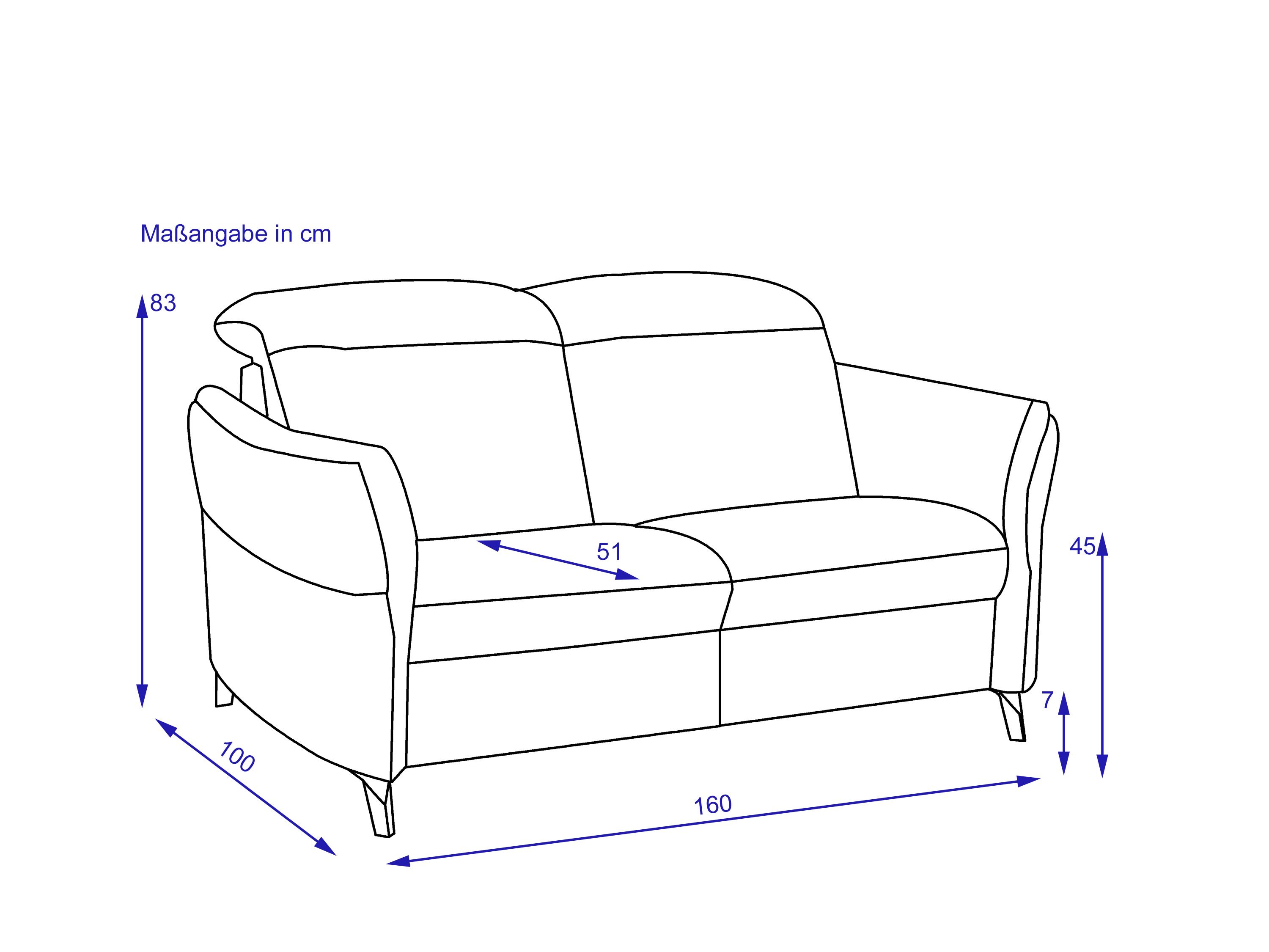 Sofa 2 Sitzer BPW MAINHAUSEN