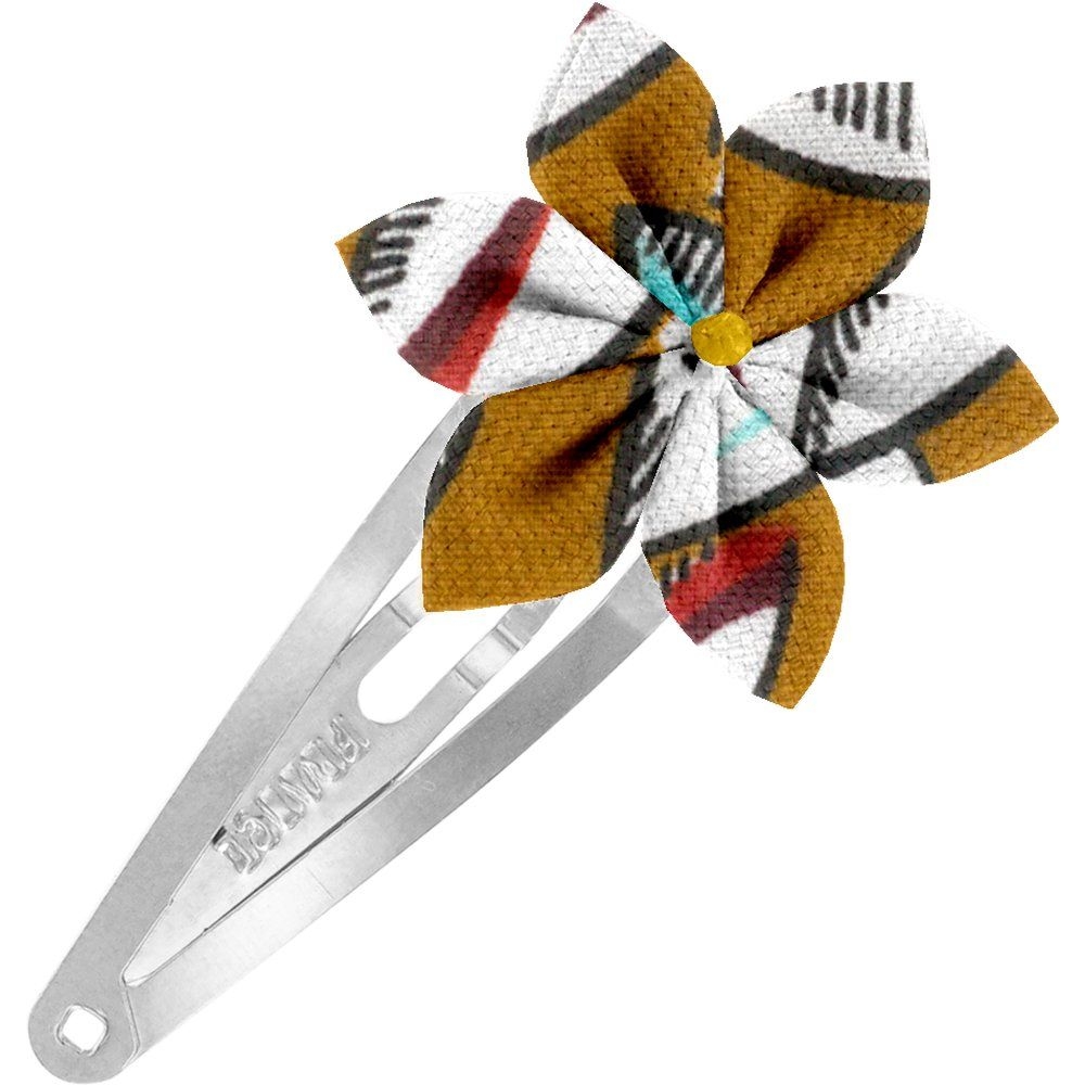 Barrette Clic-Clac Fleur Étoile Cabosses