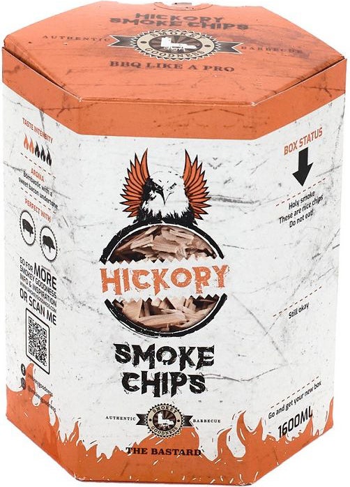The Bastard rookhout Smokey Goodness Hickory smoke chips 1600 ml