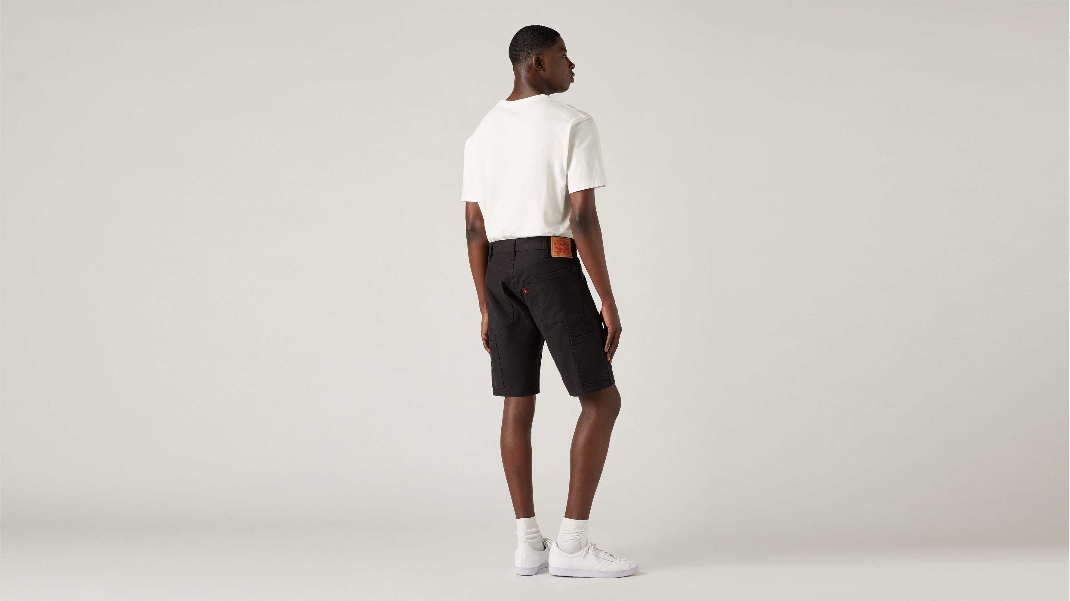Short 505™ Workwear utilitaire - Black Canvas Worwear - Noir