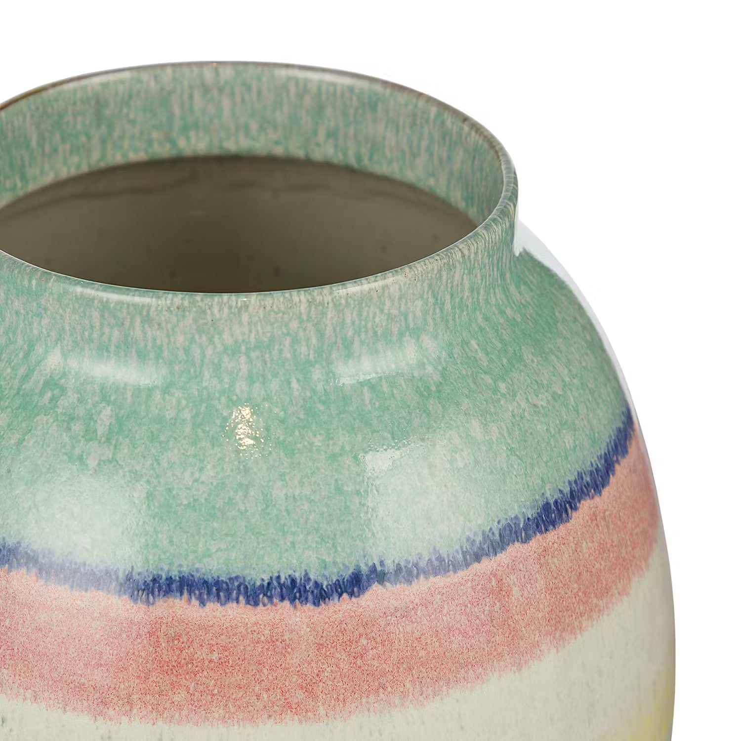 PRAIA Vase Streifen 4er-Set