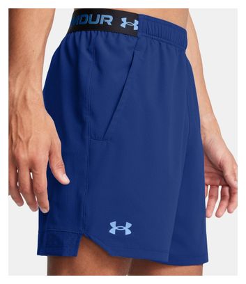 Short Under Armour Vanish Woven Bleu Homme