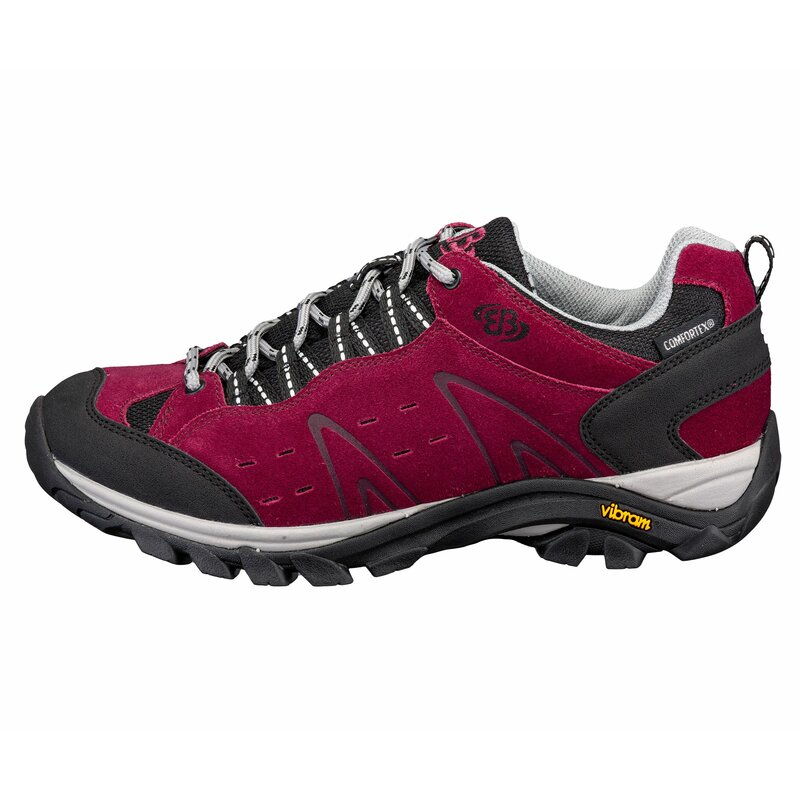 Brütting Mount Bona Low rode dames wandelschoenen