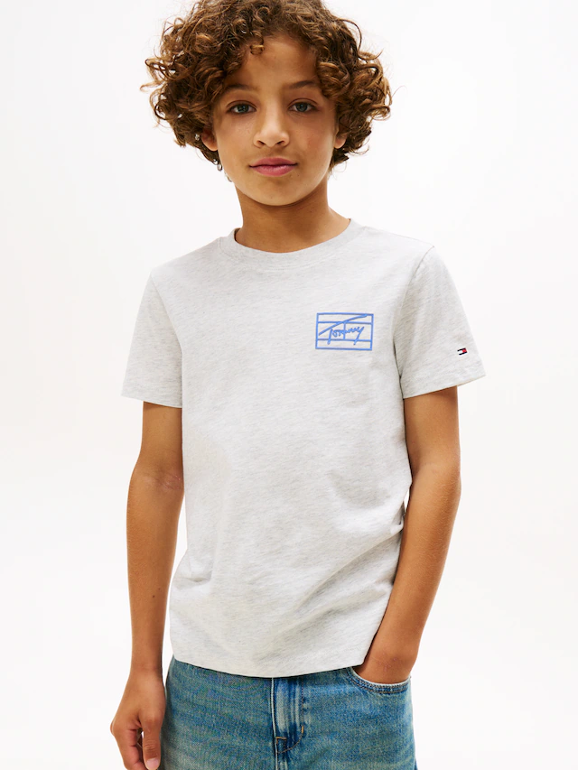 Tommy Hilfiger T-Shirt »VARSITY PRINT TEE SS«, Kinder bis 16 Jahre