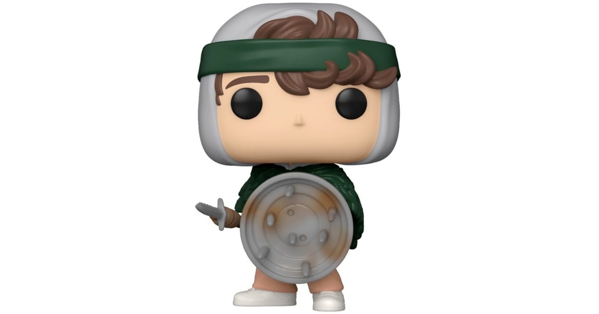FunkoPop! TV: Stranger Things S4 - Hunter Dustin with Shield speelfiguur