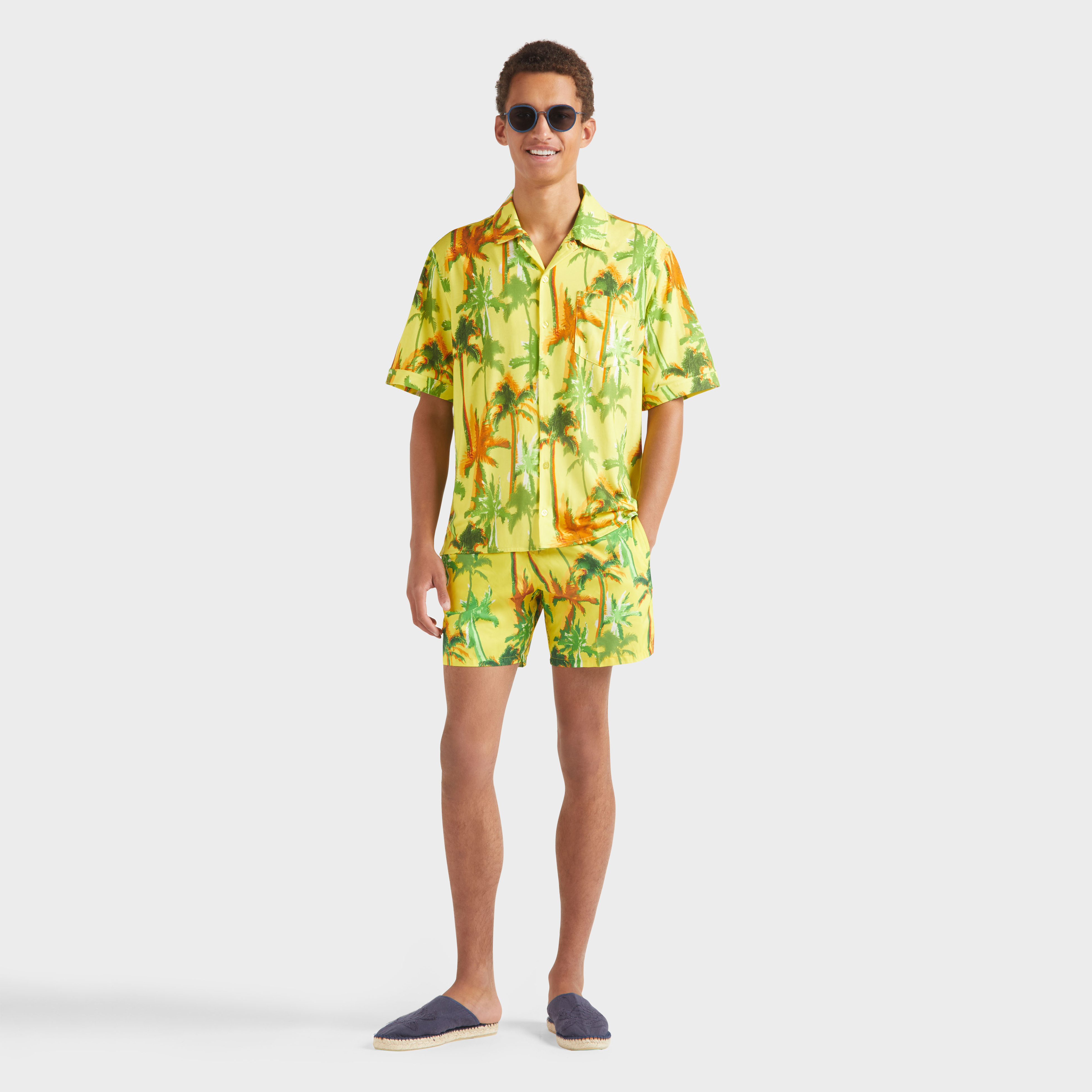 Maillot de bain ultra-léger et pliable homme Palms Offset