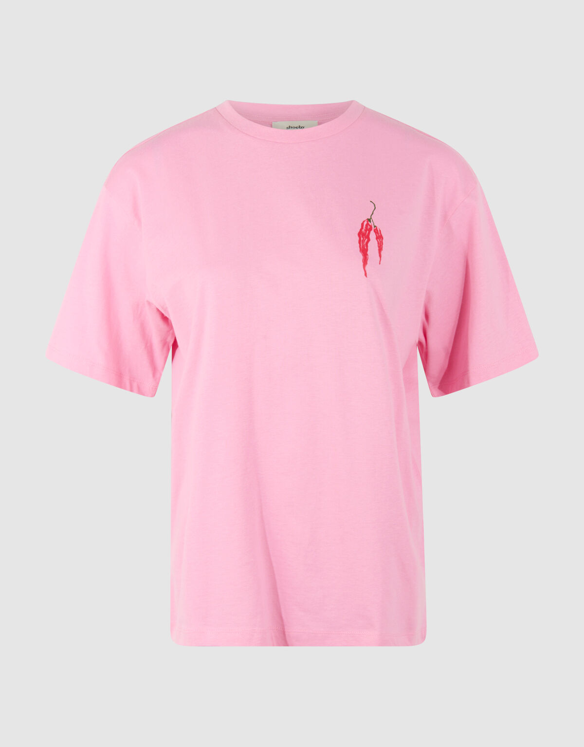 Pepper Artwork T-shirt Roze