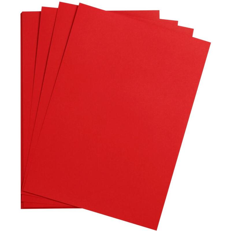 Maya paquet 25F 50x70cm 270g - Rouge coquelicot