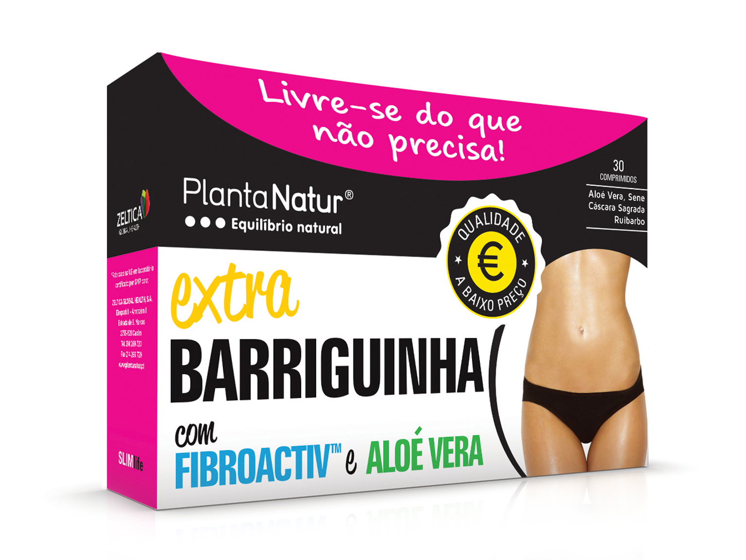SUPLEMENTO PLANTANATUR EXTRA BARRIGUINHA 30 CAPS