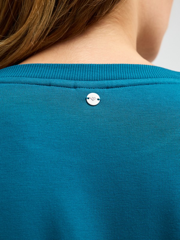 Surfing By Moonlight Sweat doux et confortable Bleu Femme