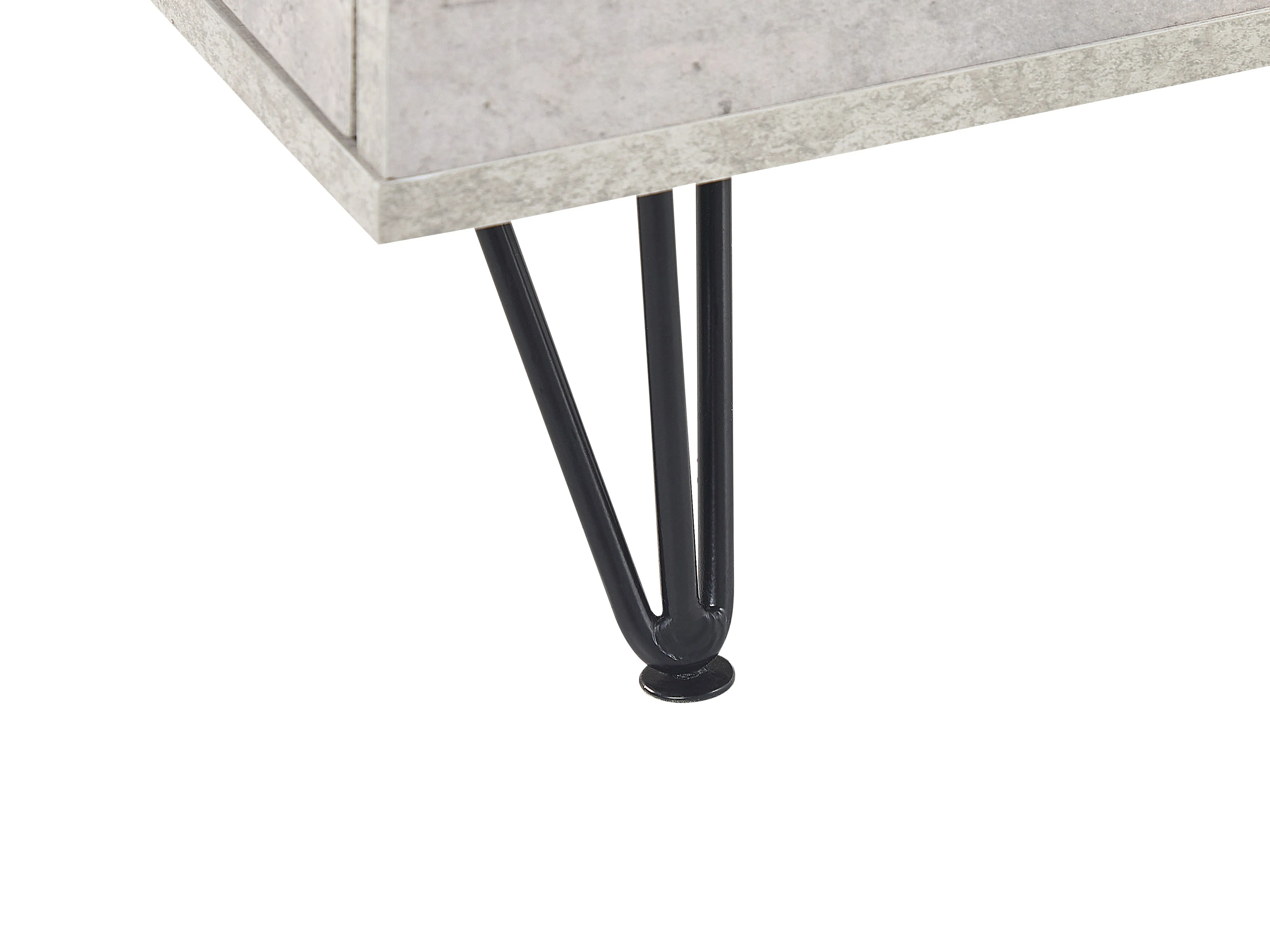 TV-meubel HALSTON Grijs beton-effect