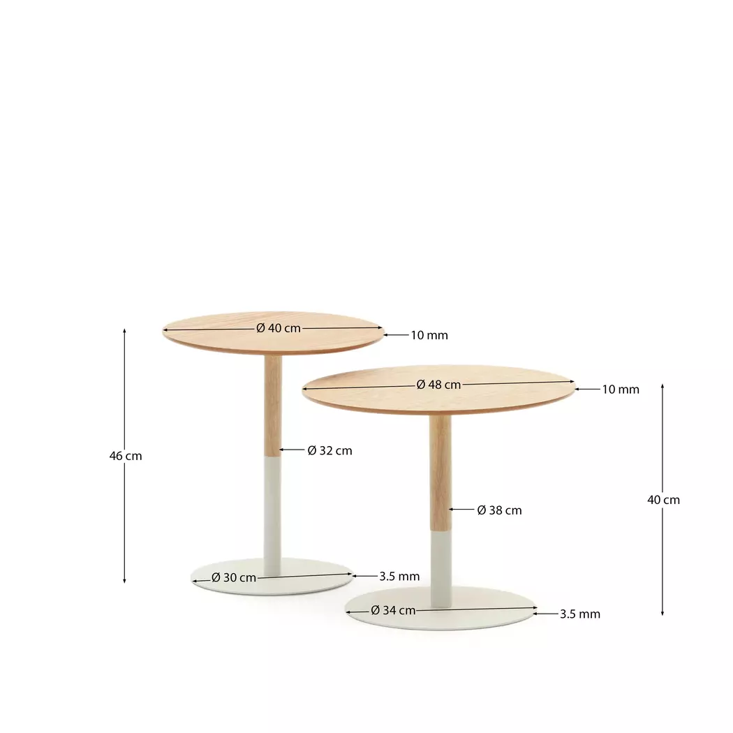 Beistelltisch Watse 2er Set