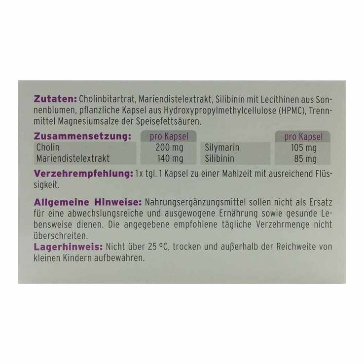 Silymarin-Intercell Kapseln, 60 St