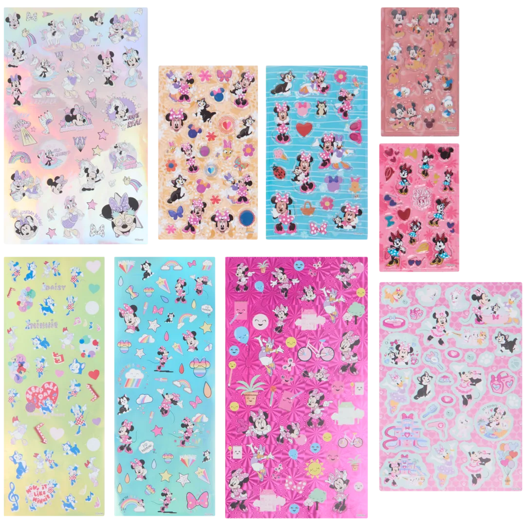 Stickervellen 9 stuks | diverse varianten