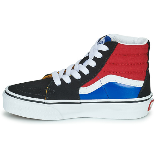 Vans - SK8-HI - Noir / Rouge / Bleu