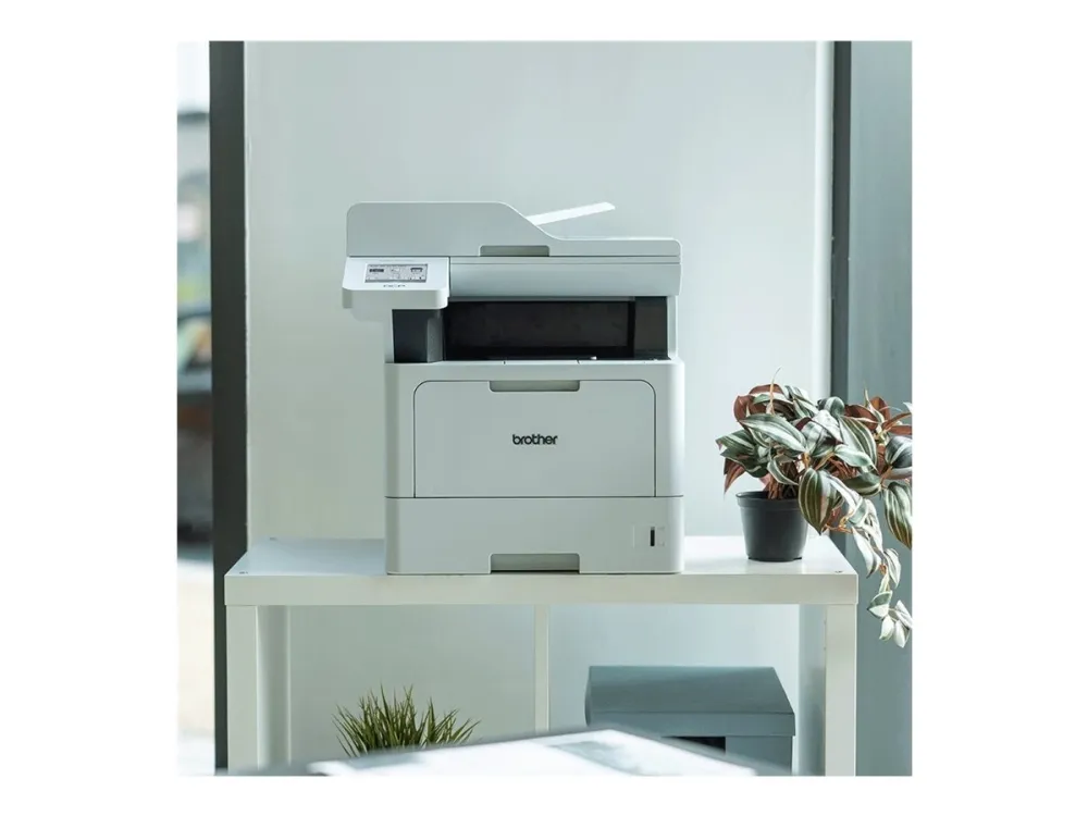 Brother DCP-L5510DW - Multifunktionsprinter - S/H - laser - A4/Legal (medie) - op til 48 spm (kopiering) - op til 48 spm (udskriver) - 250 ark - NFC, USB 2.0, USB 2.0 vært, Gigabit LAN, Wi-Fi(n)