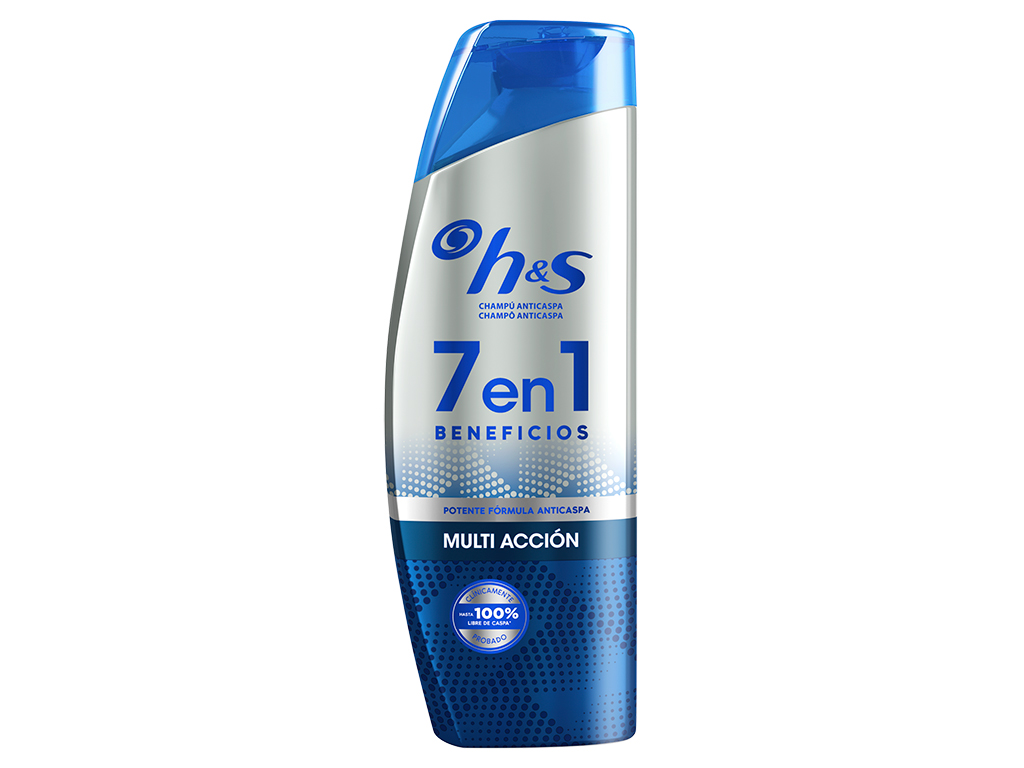 CHAMPÔ H&S 7 EM 1 ANTICASPA MULTI AÇÃO 300ML