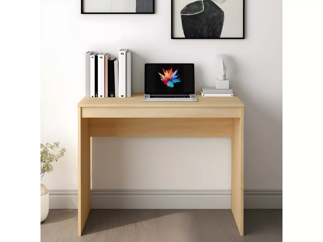 Bureau Chêne sonoma 90x40x72 cm Bois d'ingénierie