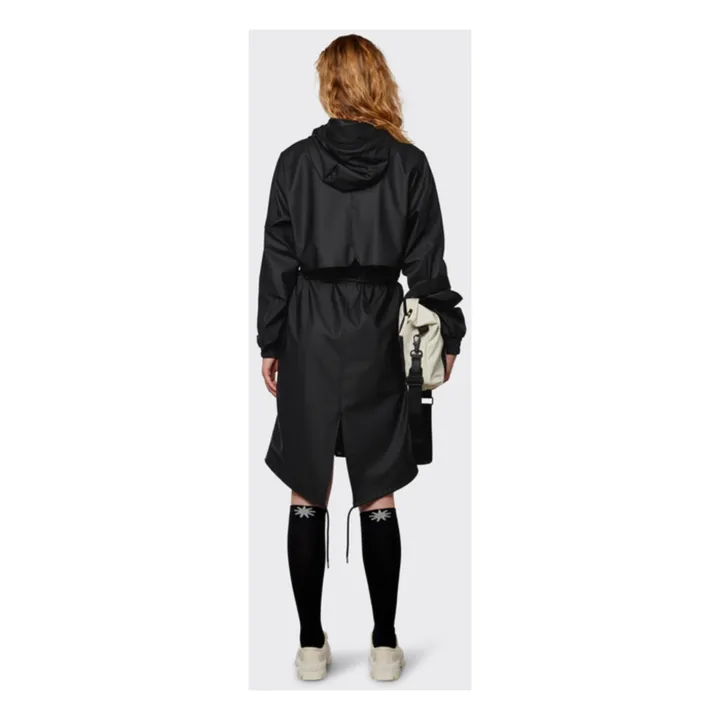 Rains Parka Imperméable String | Noir