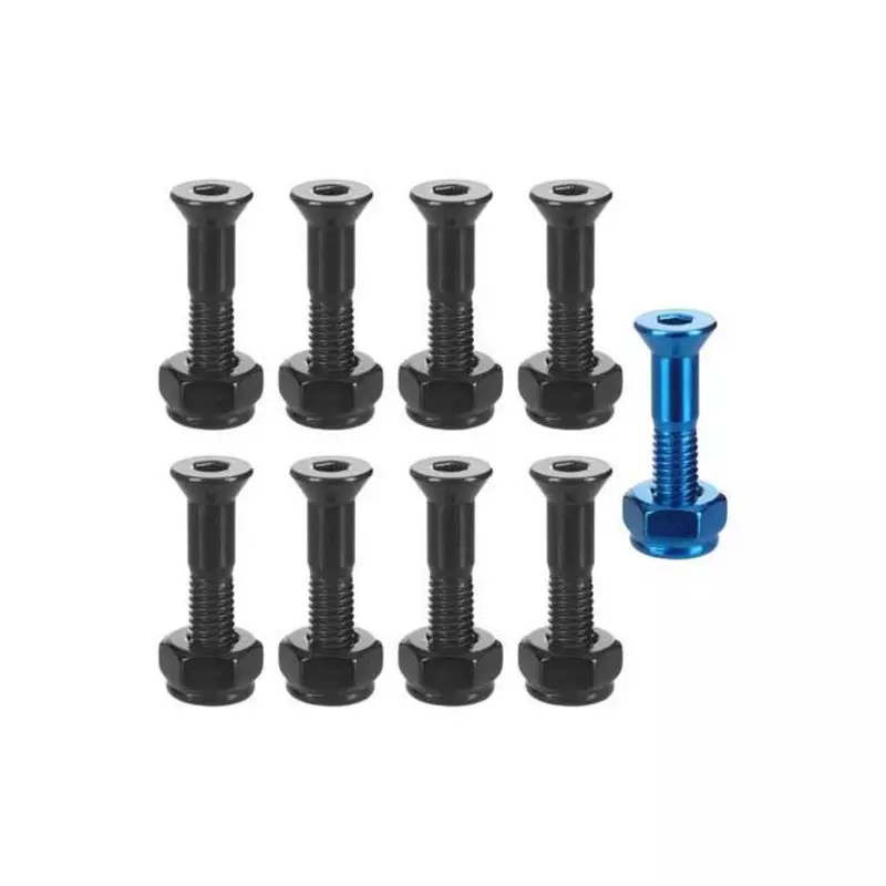 Visserie skate SHAKE JUNT Pro Spanky 0.75 Allen Bleu