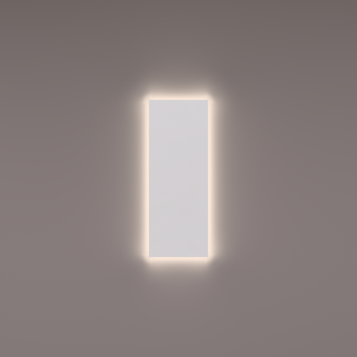 Hipp Design T01 spiegel rechthoekig met verlichting rondom 25x80cm
