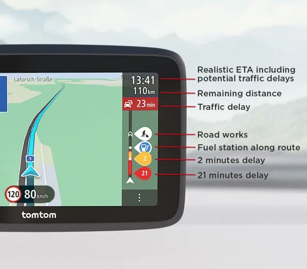 TomTom GO Classic - 2nd Generation - GPS navigator - automotiv 6