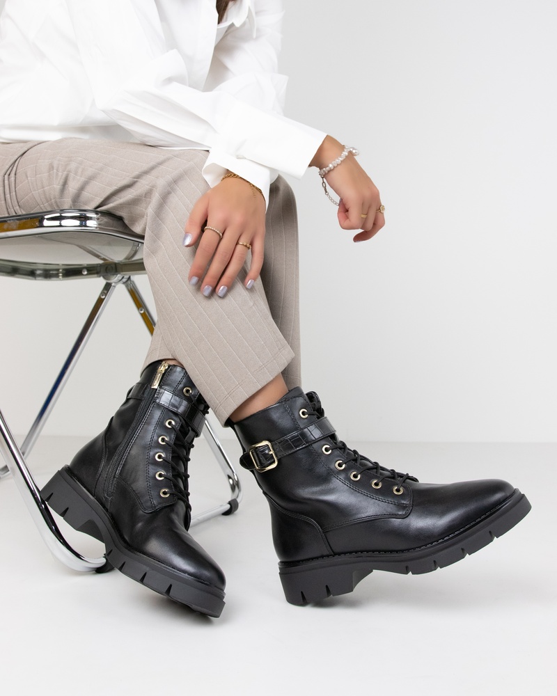 Tamaris Veterboots  - zwart