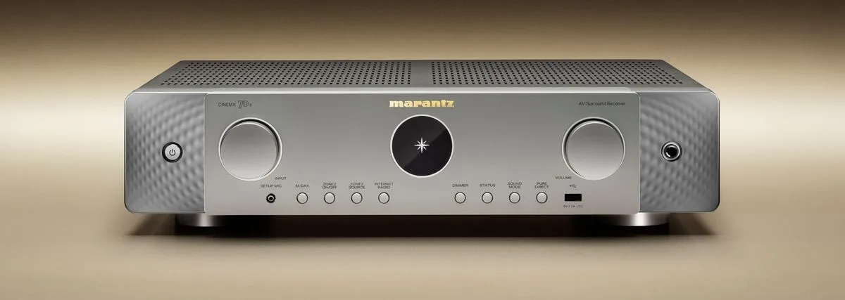 Marantz Cinema 70S Silver Gold Amplis home-cinéma