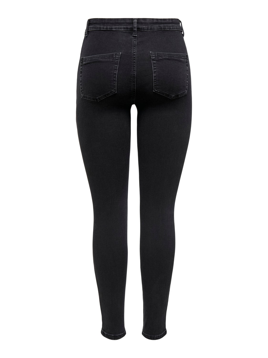ONLBLUSH Hohe Taille Skinny Fit Jeans Black