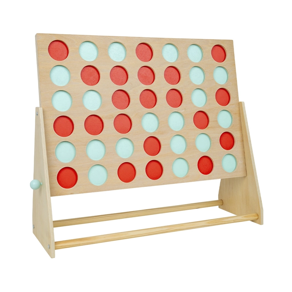 TP TOYS Holz riesiges 4-Gewinnt-Spiel